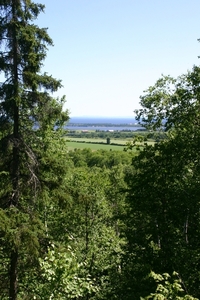 Val-Jalbert - zicht op Lac St-Jean