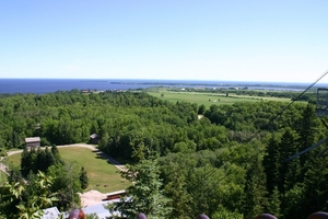 Historische site Val-Jalbert aan Lac St-Jean