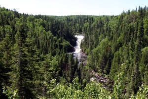val-Jalbert  -  Chute maligne (49 m)