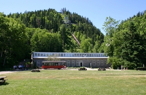 Val-Jalbert - oude pulpfabriek (gesloten sinds 1927)