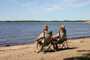 Lac St-Jean - rustig genieten op feestdag Qubec