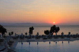 Zonsopgang in Psalidi