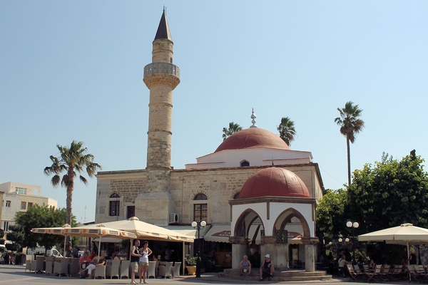 Minaret in Kos stad