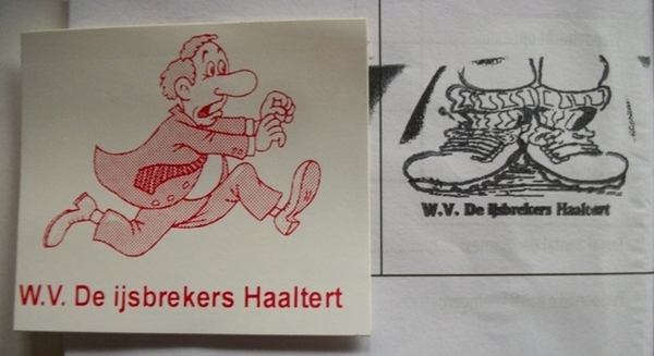 147-Stempel en sticker