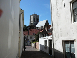 Catharijnekerk vanaf de Voorstraat