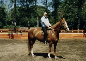 ik te paard