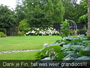 De prachtige tuin