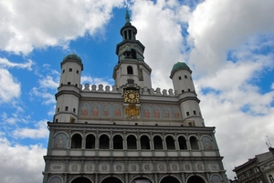 Poznan, Raadhuis op het Marktplein