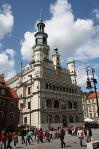 Poznan, Raadhuis op het Marktplein