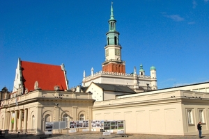 Poznan, achterkant marktplein