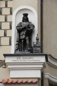 Poznan, Quadro van Lugano, bouwer van het raadhuis