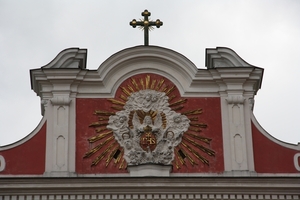 Poznan, Detail St Stanislaus(Fara)kerk