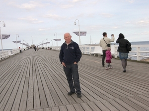 Sopot, kuuroord met 500 meter lange houten pier