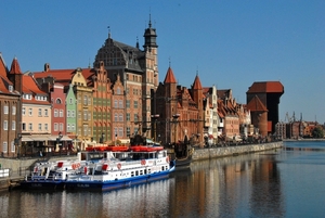 Gdansk, Hanzestad aan de oostkust; oude haven