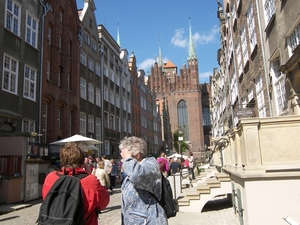 Gdansk, Ulica Mariacka, moosite straat in de stad