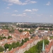 Gdansk, zicht op stad en haven vanop de Mariakerk