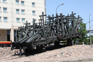 Warschau, Aandenken  transportatie van Joden naar de kampen