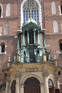 Krakau, ingang Mariakerk