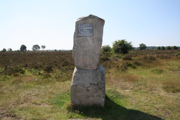Zwerfkei in het Belgische vluchtelingenkamp 1914/1918