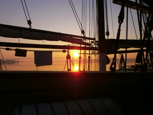 Zonsondergang in Middelfart !