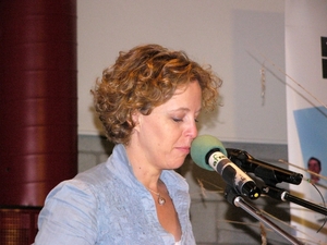 12-06-15 Inga Verhaert (Gedeputeerde Prov. Antwerpen-Voorzitter T