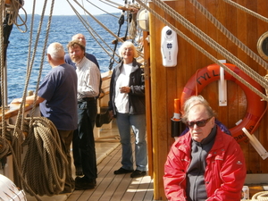 Thormod,Helge,Svend,Anne-Grethe en Finn