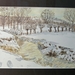 in de sneeuw