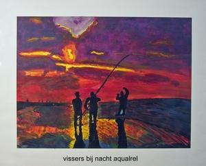 vissers bij nacht