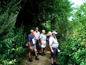 Een van de vele hagelandse hollewegen