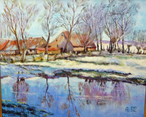smeltijs op de vijver1