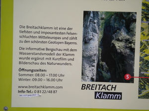 Bezoek aan de Breitach Klamm