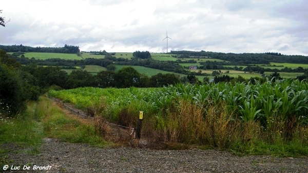 marche wandeling Beauraing Wallonie