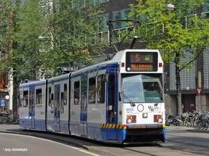 GVB 904 Nieuwezijds Voorburgwal AMSTERDAM 20150822