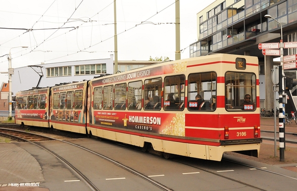 HTM 3106 lijn 12 'HOMMERSON CASINO' DEN HAAG HS 20160525 11u02 (2