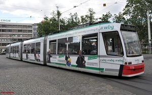 VAG 1116 lijn 6 'WBG' NÜRNBERG 20170617 (4)