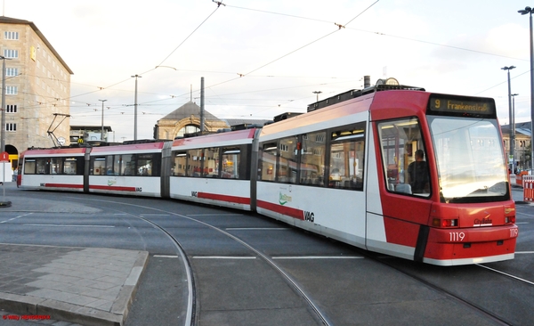 VAG 1119 lijn 9 NÜRNBERG 20170617 20u44 (2)