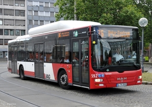 VAG 529 lijn 36 NÜRNBERG 20170617