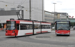 VAG 1108 lijn 4 & 840 'DIENSTFAHRT'  NÜRNBERG 20170617