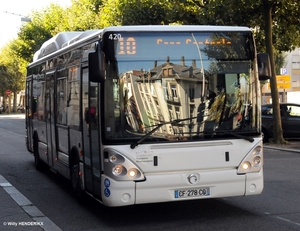 TRANSPORTS STRASBOURGEOIS 420 ligne10 STRASBOURG 20160823