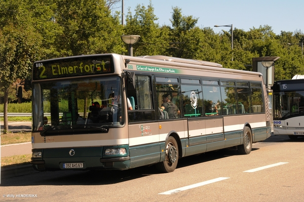 TRANSPORTS STRASBOURGEOIS 880 ligne2 STRASBOURG 20160823