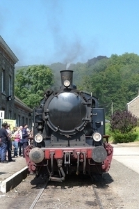 163-Belgische stoomlocomotief 507 uit 1946