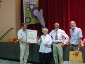 Pierre, Anneke, Leon en Herman