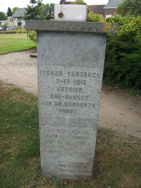 100-Eresteen aan Ivonne Verbeeck-actrice uit Rumst