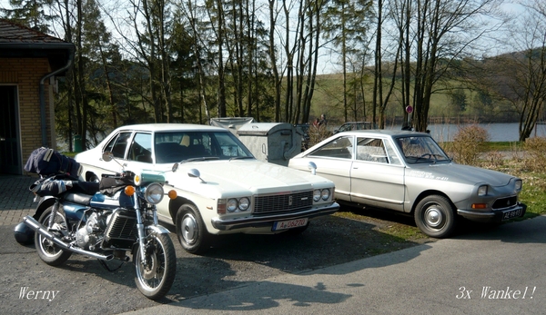 Wankel Suzuki RE5 Mazda Roadpacer Citroen M35 oldtimer