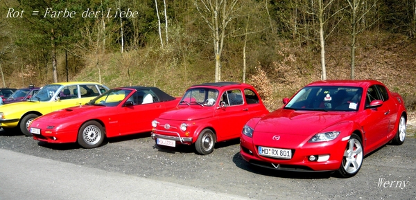 Mazda RX-7 RX8 Fiat 500