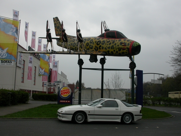 Ostern @Diemelsee 2002 Mazda RX-7 FC coupe Witte Bochum Plane