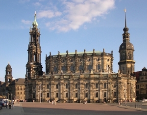 1A Dresden, Hofkirche,  katholieke kerk