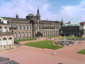 1A Dresden, Zwinger, binnenplaats