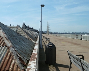 Hangardaken wandelterras