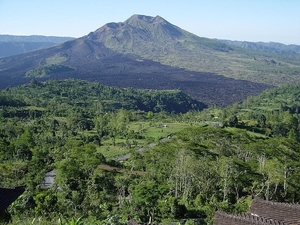 2O Mount Batur, zicht